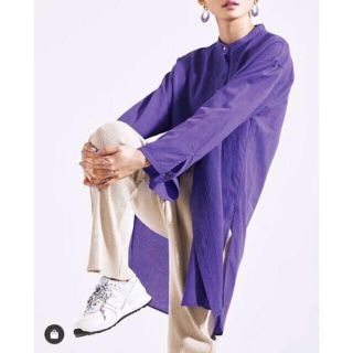 ビューティアンドユースユナイテッドアローズ(BEAUTY&YOUTH UNITED ARROWS)のドビーピンタックロングシャツ(シャツ/ブラウス(長袖/七分))