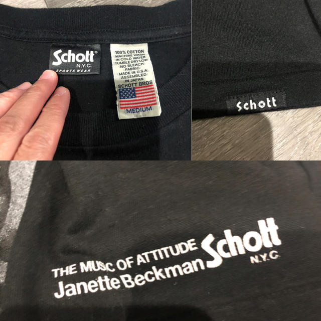 schott(ショット)のSCHOTT トップス メンズのトップス(Tシャツ/カットソー(半袖/袖なし))の商品写真