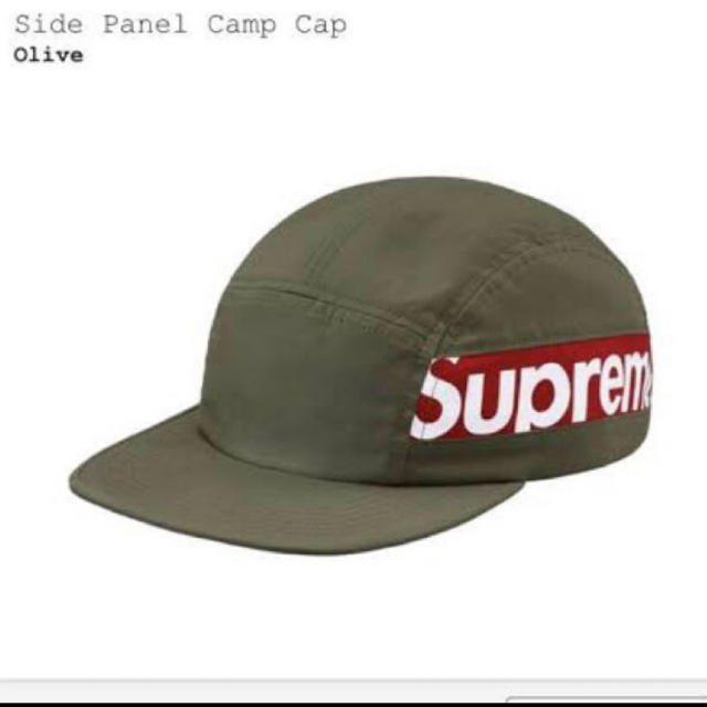 定価以下 Supreme side panel campcap olive