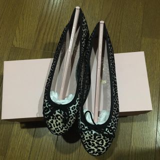 レペット(repetto)のプリティバレリーナ　プリティーバレリーナ　レオパード　メッシュ　38(バレエシューズ)