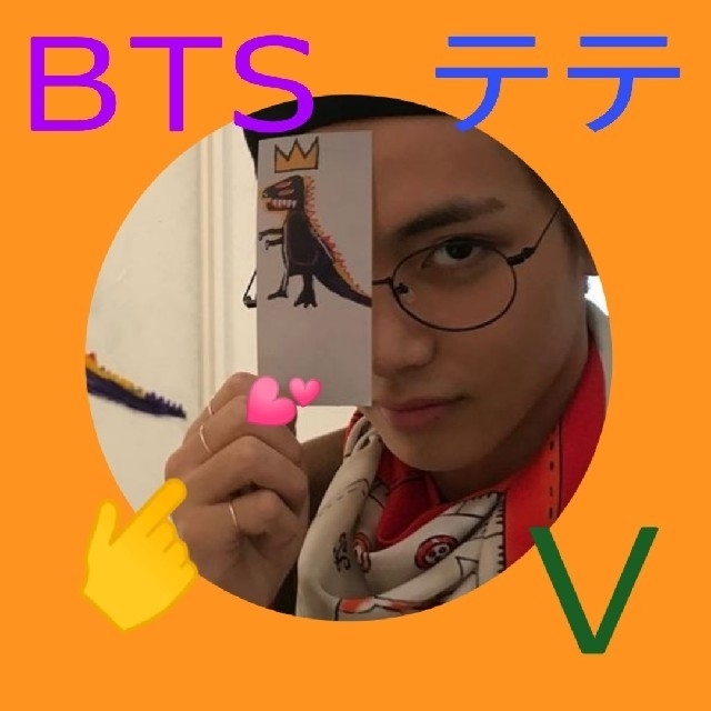 防弾少年団(BTS)(ボウダンショウネンダン)のBTS V テテ テヒョン 着用風 シルバーワイヤーリング ハンドメイドのアクセサリー(リング)の商品写真