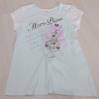 メゾピアノジュニア(mezzo piano junior)のmezzo piano junior 女の子 子供服 カットソー(Tシャツ/カットソー)