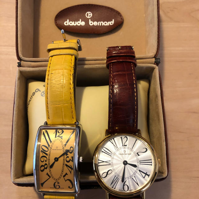 Claude bernardの時計、2個セット