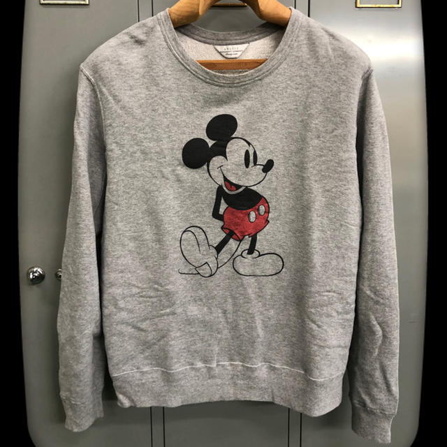 UNUSED × Disney MICKEY MOUSE Sweat Shirt