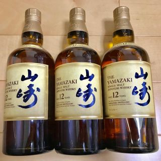 サントリー(サントリー)のサントリー 山崎12年 700ml × 3本(ウイスキー)