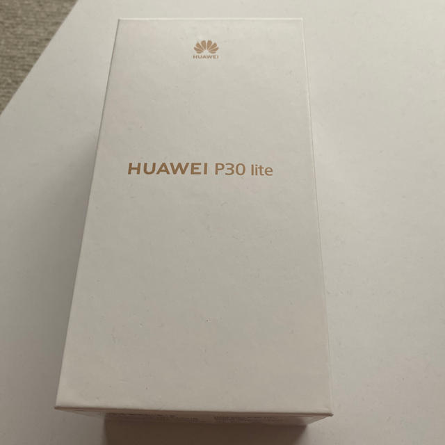 新品　Huawei P30 lite blackスマートフォン/携帯電話