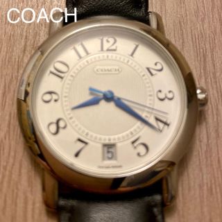 コーチ(COACH)の【美品】COACH コーチ メンズ本革腕時計 W523(腕時計(アナログ))