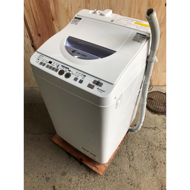 B/SHARP 5.5kg電気洗濯乾燥機 ES-TG55L-A 2013