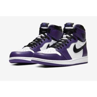 ナイキ(NIKE)の26.5cm NIKE AIR JORDAN 1 COURT PURPLE  (スニーカー)