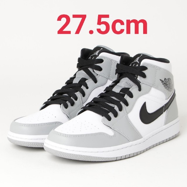 NIKE AIR JORDAN1 MID GREY グレー 27.5cm