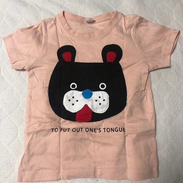 nicohrat(ニコフラート)のCHEEK ROOM Tシャツ くま 100 知育服 キッズ/ベビー/マタニティのキッズ服女の子用(90cm~)(Tシャツ/カットソー)の商品写真