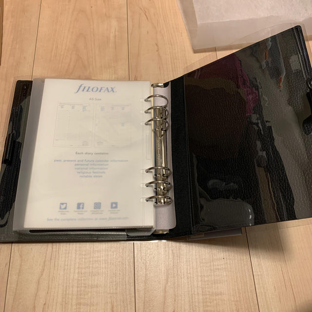 Filofax(ファイロファックス)のファイロファックス　FILOFAX システム手帳　フィンスバリー　A5 メンズのファッション小物(手帳)の商品写真