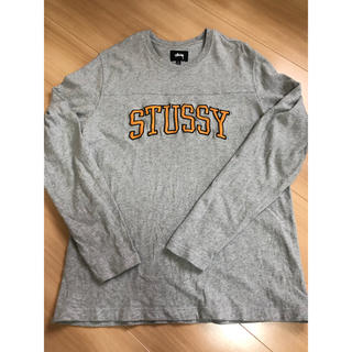 ステューシー(STUSSY)のSTUSSY tシャツ　グレー(Tシャツ/カットソー(七分/長袖))