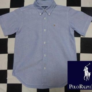 ラルフローレン(Ralph Lauren)の【ラルフローレン】BDオックスフォードシャツキッズ子供用大き目130cmポロ(ブラウス)