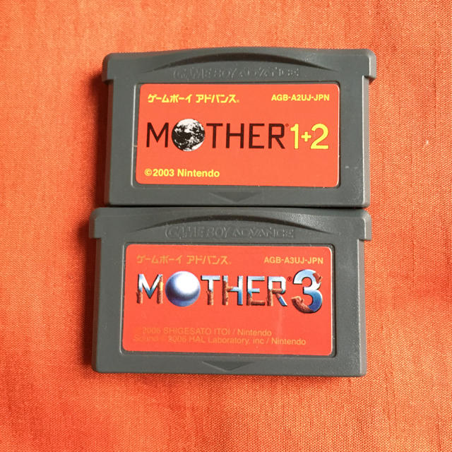 MOTHER1+2  MOTHER3 マザー1+2 マザー3 GBA ソフト