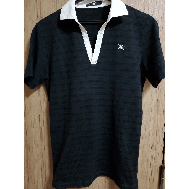 BURBERRY BLACK LABEL(バーバリーブラックレーベル)の【イケイケ】Vネック　Tシャツ メンズのトップス(Tシャツ/カットソー(半袖/袖なし))の商品写真