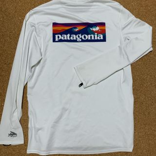 パタゴニア(patagonia)のパタゴニア　patagonia ロンT 波柄(Tシャツ/カットソー(七分/長袖))