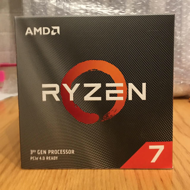 AMD RYZEN 7 3700X CPU スマホ/家電/カメラのPC/タブレット(PCパーツ)の商品写真