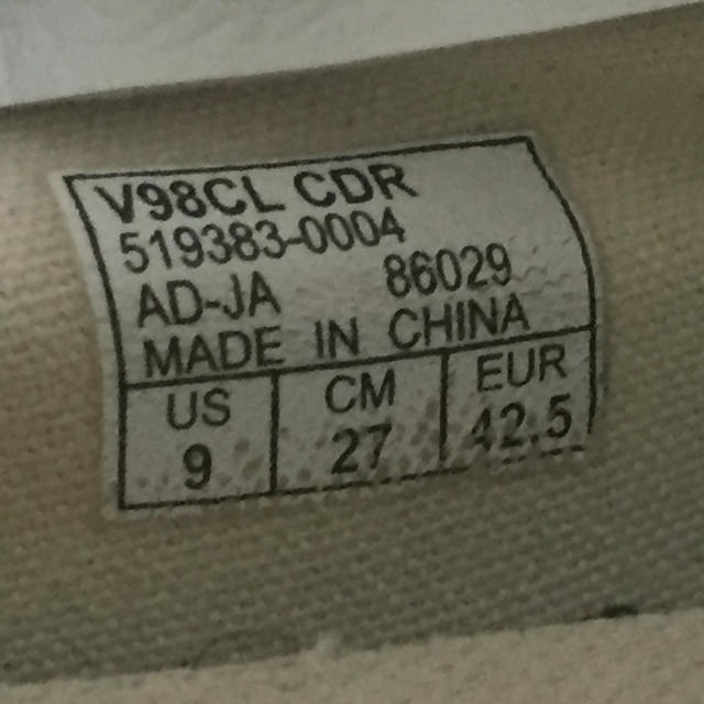 VANS(ヴァンズ)のVANS メンズスニーカー 27cm メンズの靴/シューズ(スニーカー)の商品写真
