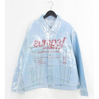 バレンシアガ 18ss ドライクリーン デニム JKT 新品 48