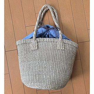 ムジルシリョウヒン(MUJI (無印良品))の無印のかごバック　美品(かごバッグ/ストローバッグ)