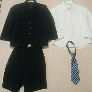 【中古品】「子供用スーツセット(boy)110cm＋付属品」(ドレス/フォーマル)