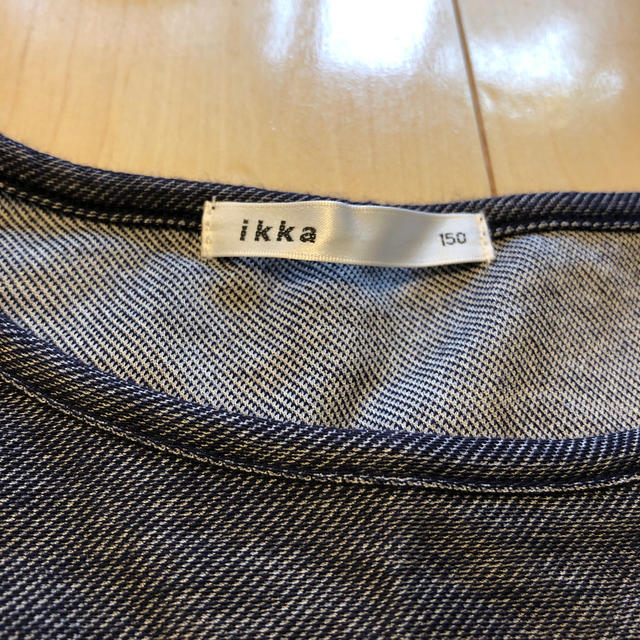 ikka(イッカ)のikka カットソー150 キッズ/ベビー/マタニティのキッズ服女の子用(90cm~)(Tシャツ/カットソー)の商品写真