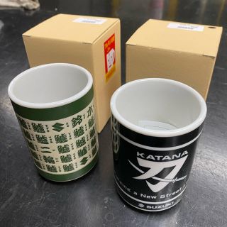 スズキ(スズキ)のスズキ　カタナ湯呑み　２個セット　聖杯　刀　新品未使用(装備/装具)