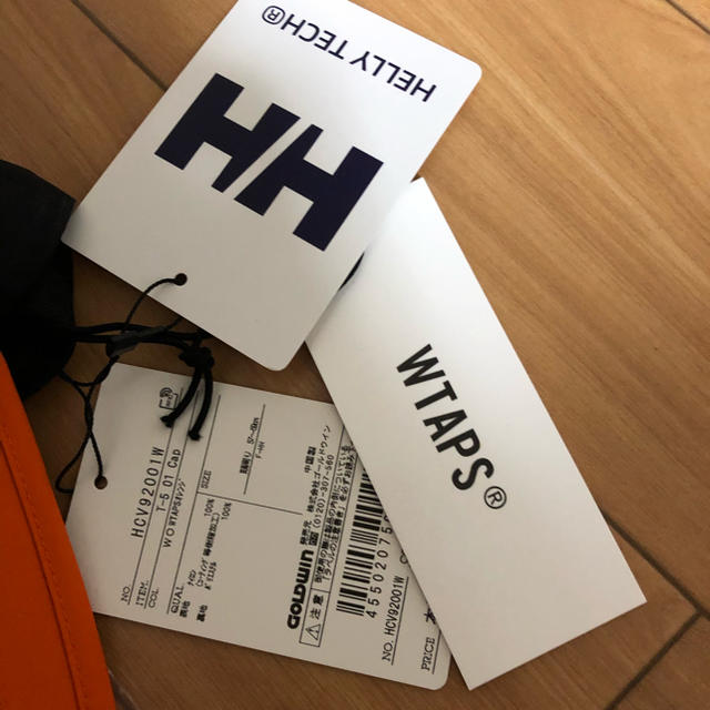 WTAPS HELLY HANSEN CAP ORANGE キャップ