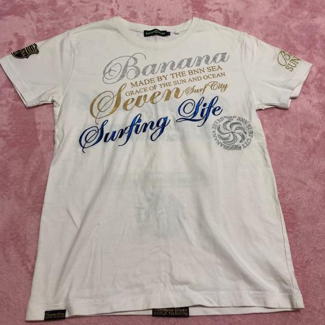 877*7(BANANA SEVEN)(バナナセブン)のバナナセブン　MサイズシロTシャツ メンズのトップス(Tシャツ/カットソー(半袖/袖なし))の商品写真