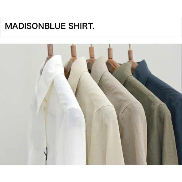 【MADISON BLUE】MADAME RAMIE SHIRT /02