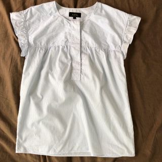 アーペーセー(A.P.C)のA.P.C アーペーセー ストライプ  ブラウス(シャツ/ブラウス(半袖/袖なし))