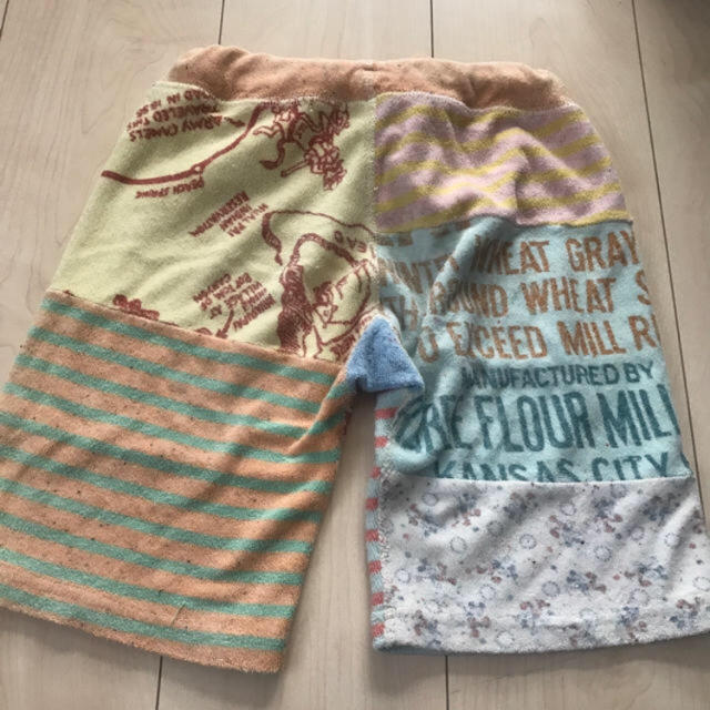 8017★デニム&ダンガリー ミッキー パンツ 130 中古