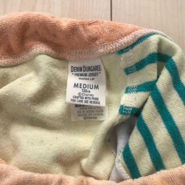 8017★デニム&ダンガリー ミッキー パンツ 130 中古