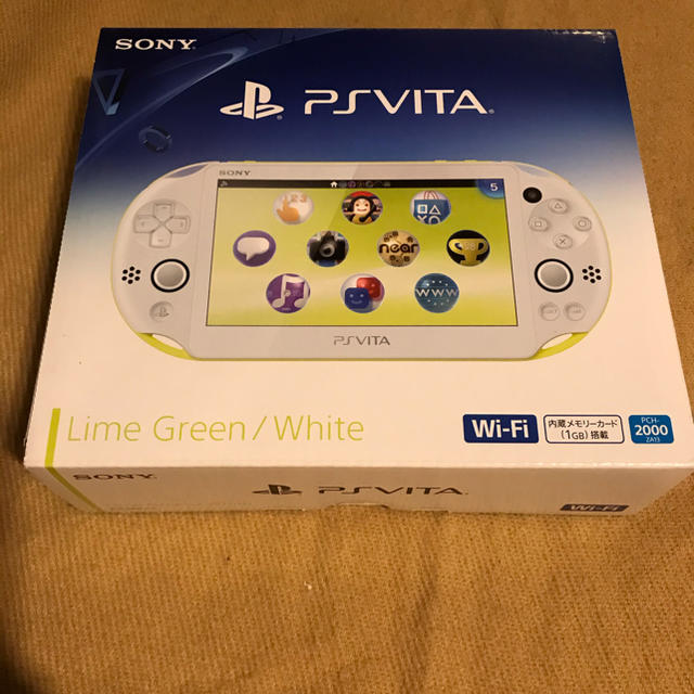 PlayStation Vita Wi-Fi ライムグリーン PCH-2000