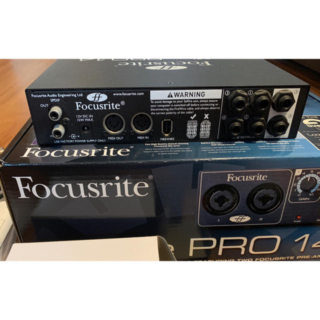 Focusrite オーディオインターフェース Saffire Pro 14 1