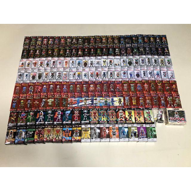 BANPRESTO(バンプレスト)の仮面ライダーワールドコレクタブル　144体+34体＝178体　未開封品 エンタメ/ホビーのフィギュア(特撮)の商品写真