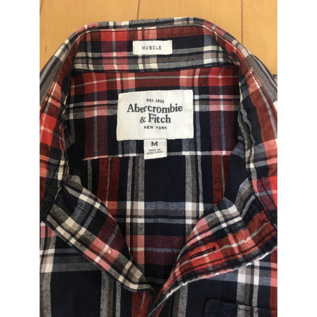 Abercrombie&Fitch(アバクロンビーアンドフィッチ)のAbercrombie & Fitch アバクロンビー&フィッチ 長袖シャツ メンズのトップス(シャツ)の商品写真