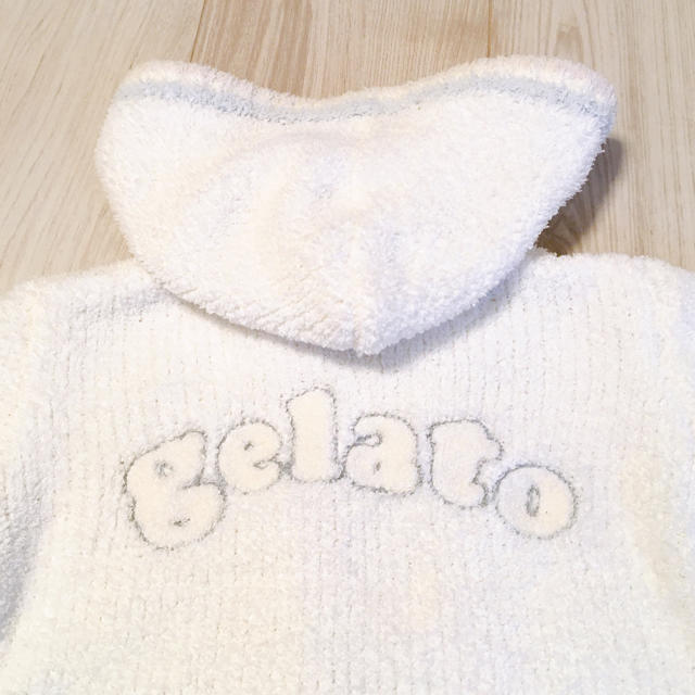 gelato pique(ジェラートピケ)のお値下げ♡ジェラートピケ　キッズパーカー♡ キッズ/ベビー/マタニティのキッズ服女の子用(90cm~)(ジャケット/上着)の商品写真