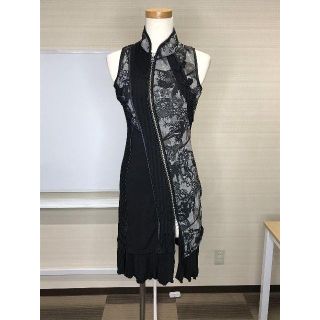オッズオン(OZZON)のOzz　チャイナ柄ワンピース(ひざ丈ワンピース)