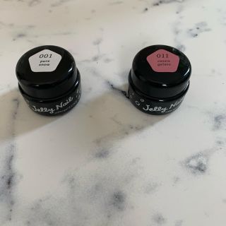 ジェリーネイル(Jelly Nail)のJelly nail luxe pure snow/cassis gelato(カラージェル)