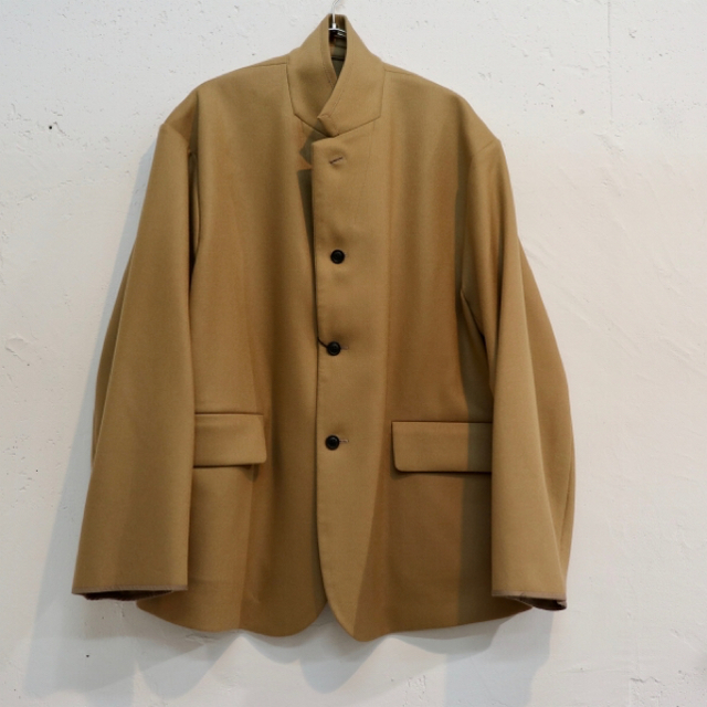 URU 19AW  WOOL OVER JACKET camel メンズのジャケット/アウター(ブルゾン)の商品写真