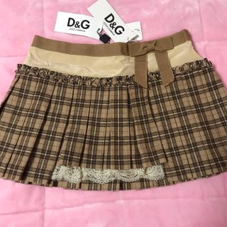 ディーアンドジー(D&G)の☆新品・未使用品☆Ｄ＆Ｇ チェックミニスカート(ミニスカート)