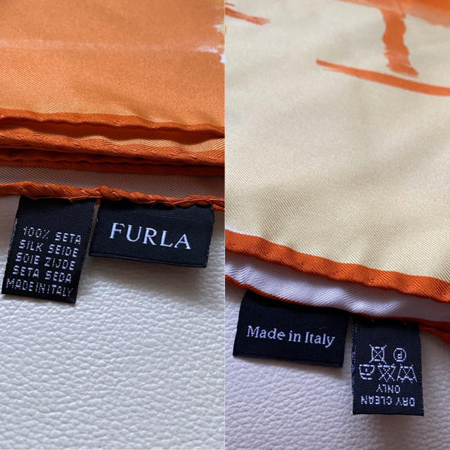 Furla(フルラ)のFURLA made in ITALY 大判 シルクスカーフ レディースのファッション小物(バンダナ/スカーフ)の商品写真