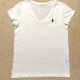 ラルフローレン(Ralph Lauren)のラルフローレン ロゴ入りTシャツ 白(Tシャツ(半袖/袖なし))