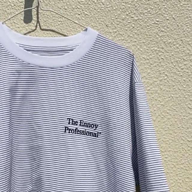 The Ennoy Professional BORDER TEE  Lサイズ