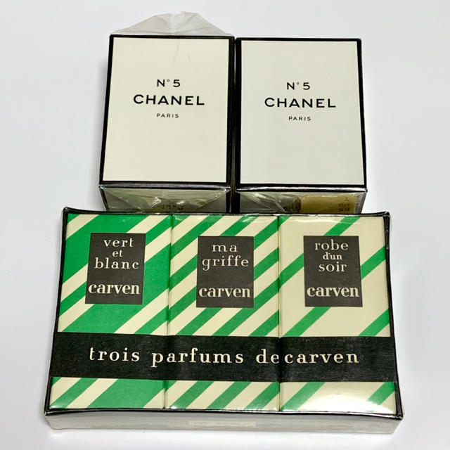 香水 まとめ売り 新品未使用 CHANEL N°5 carven Dior