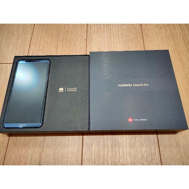 【バッテリー新品】【美品】Huawei mate10pro ミッドナイトブルー