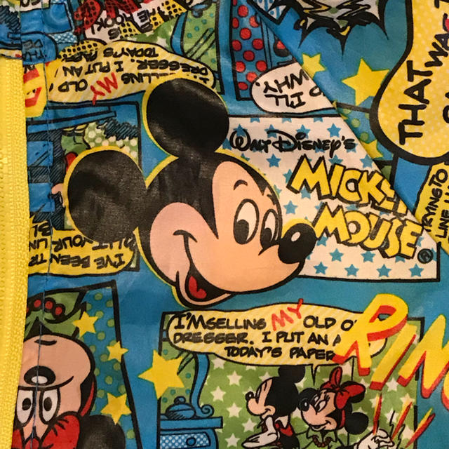 Disney(ディズニー)のディズニー ミッキー ウインドブレーカー 100㎝ キッズ/ベビー/マタニティのキッズ服男の子用(90cm~)(ジャケット/上着)の商品写真