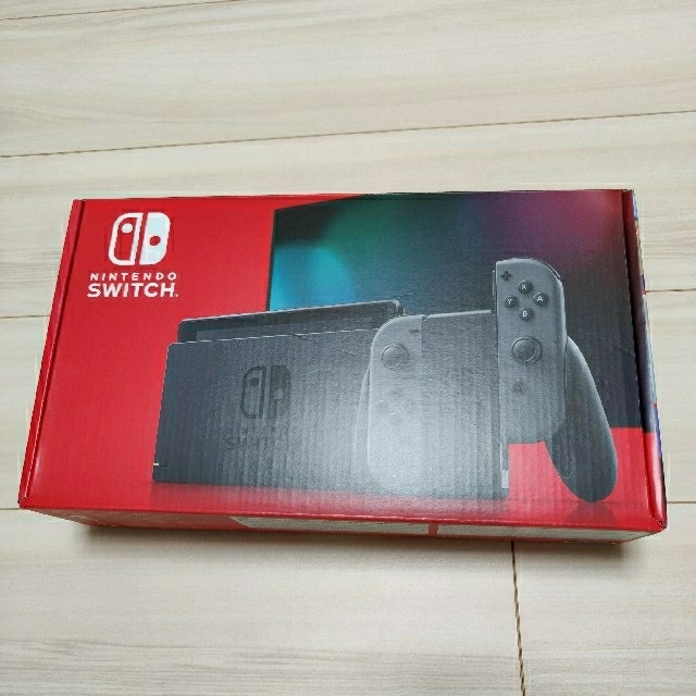 新型ニンテンドースイッチ Nintendo Switch 本体 グレー 美品